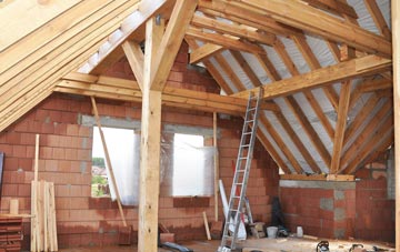 Lower Pollicott attic trusses